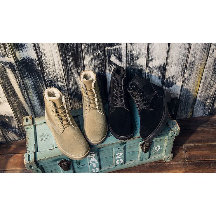 レースアップ ワークブーツ シューズ | RAiseNsE  | 詳細画像16 