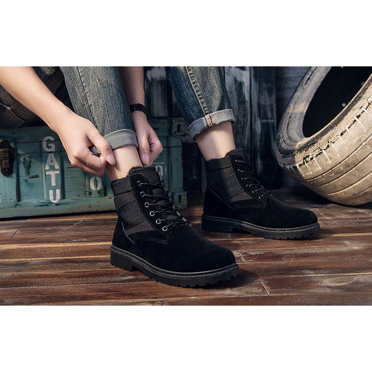 レースアップ ワークブーツ シューズ | RAiseNsE  | 詳細画像8 