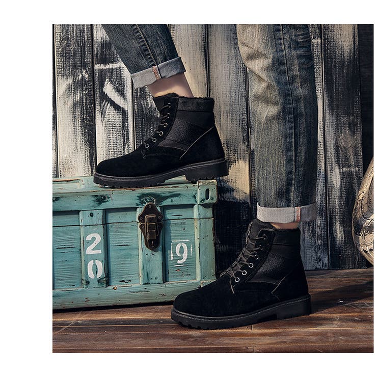 レースアップ ワークブーツ シューズ | RAiseNsE  | 詳細画像9 