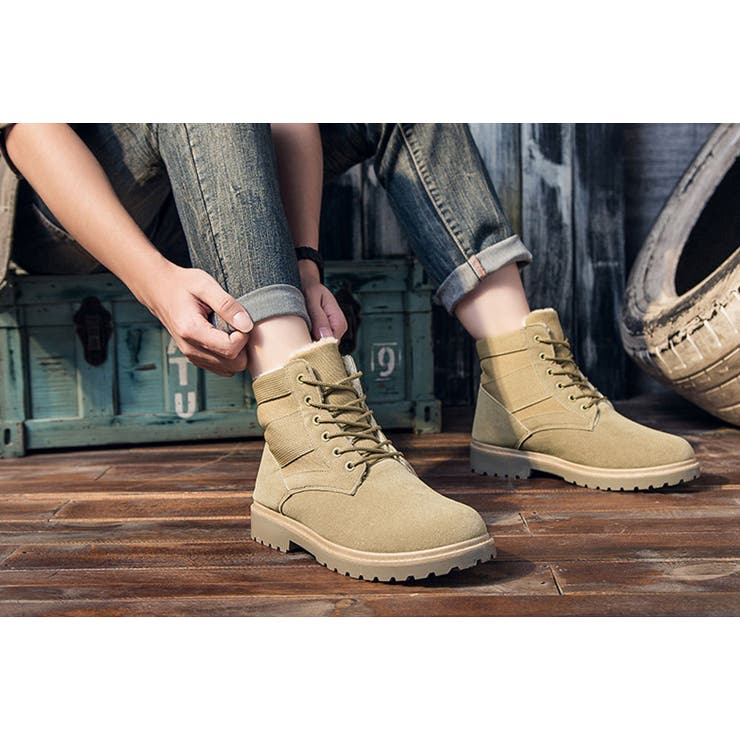 レースアップ ワークブーツ シューズ | RAiseNsE  | 詳細画像12 