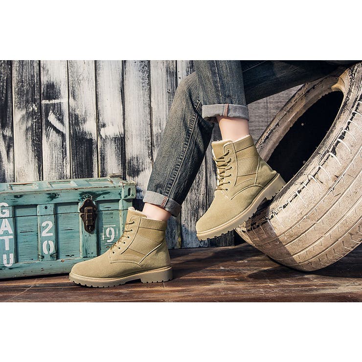 レースアップ ワークブーツ シューズ | RAiseNsE  | 詳細画像13 