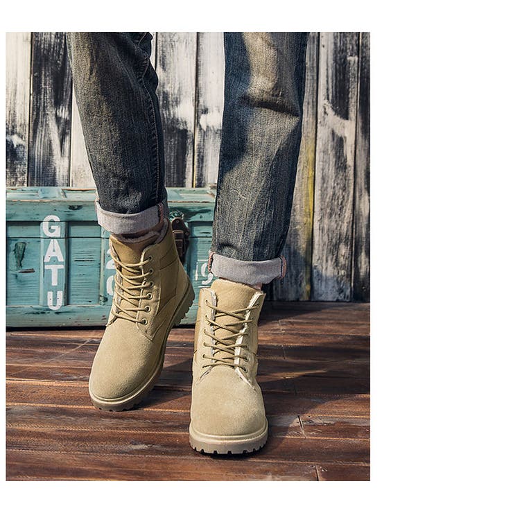 レースアップ ワークブーツ シューズ | RAiseNsE  | 詳細画像14 