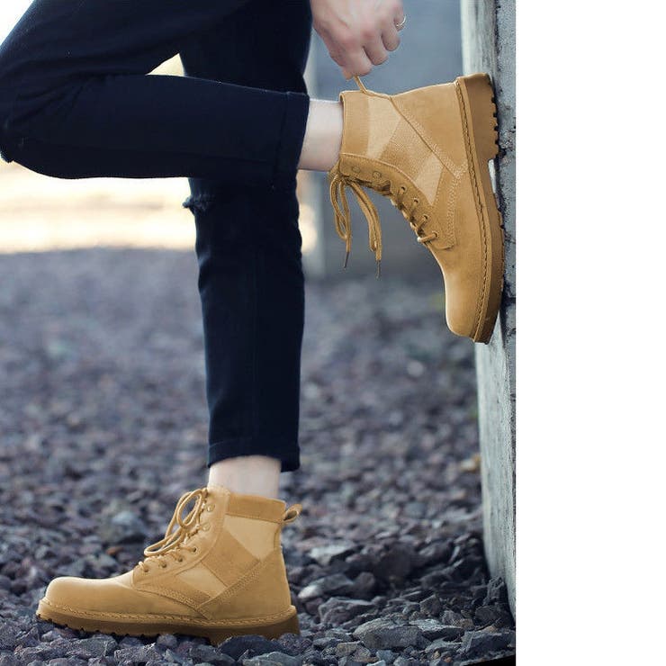 レースアップ ワークブーツ シューズ | RAiseNsE  | 詳細画像20 