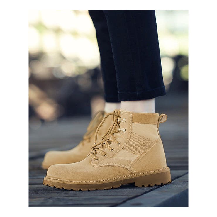 レースアップ ワークブーツ シューズ | RAiseNsE  | 詳細画像21 