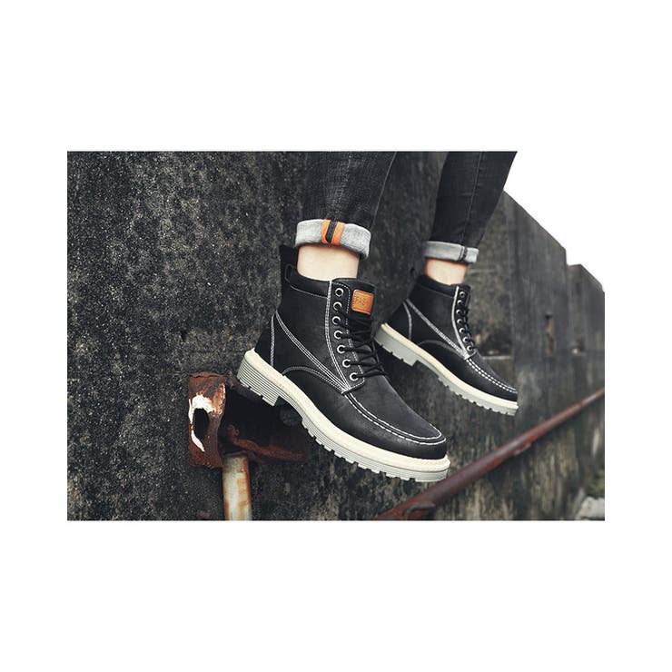 レースアップ ワークブーツ シューズ | RAiseNsE  | 詳細画像5 