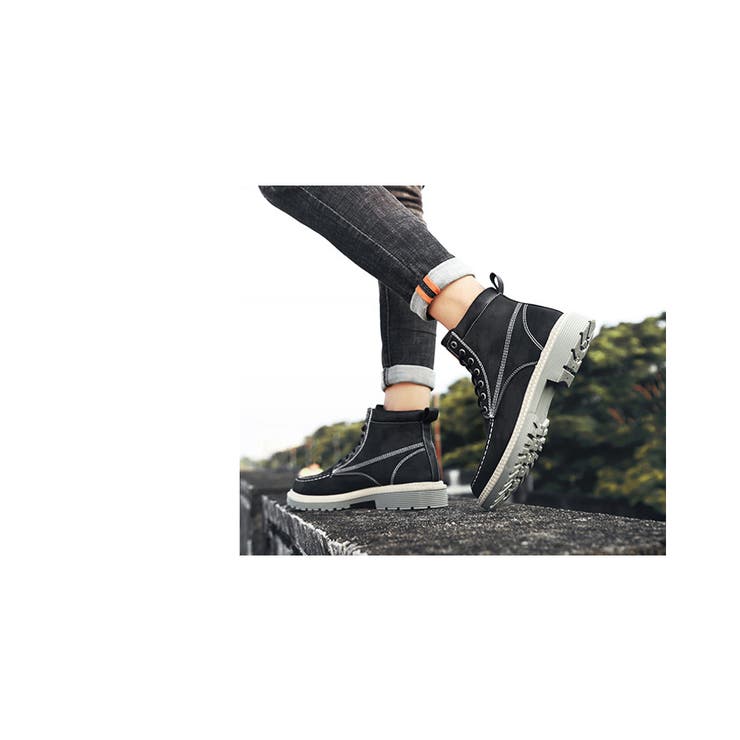 レースアップ ワークブーツ シューズ | RAiseNsE  | 詳細画像6 