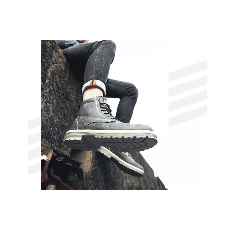 レースアップ ワークブーツ シューズ | RAiseNsE  | 詳細画像12 