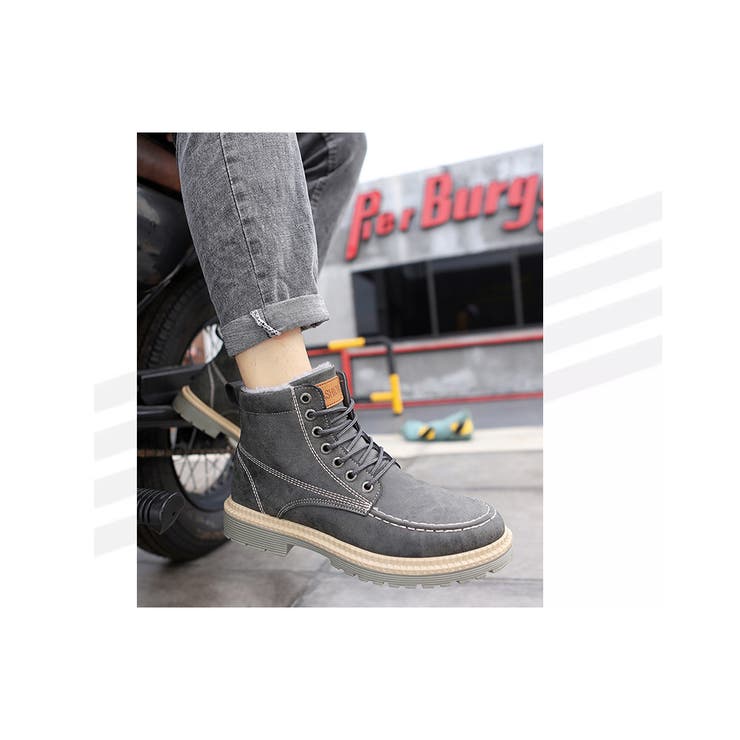 レースアップ ワークブーツ シューズ | RAiseNsE  | 詳細画像32 