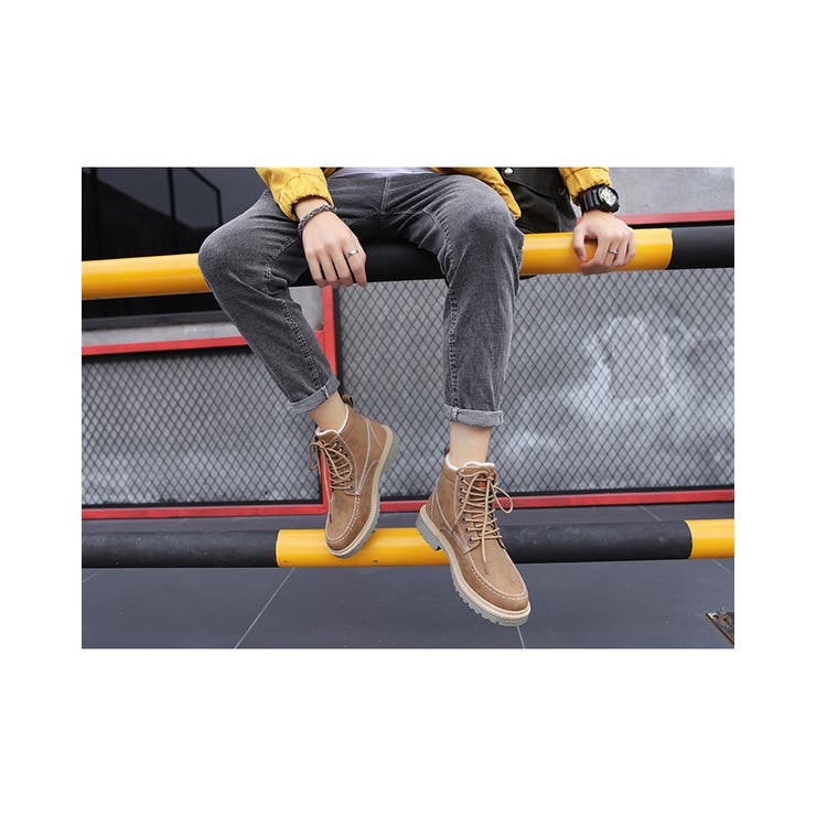 レースアップ ワークブーツ シューズ | RAiseNsE  | 詳細画像35 