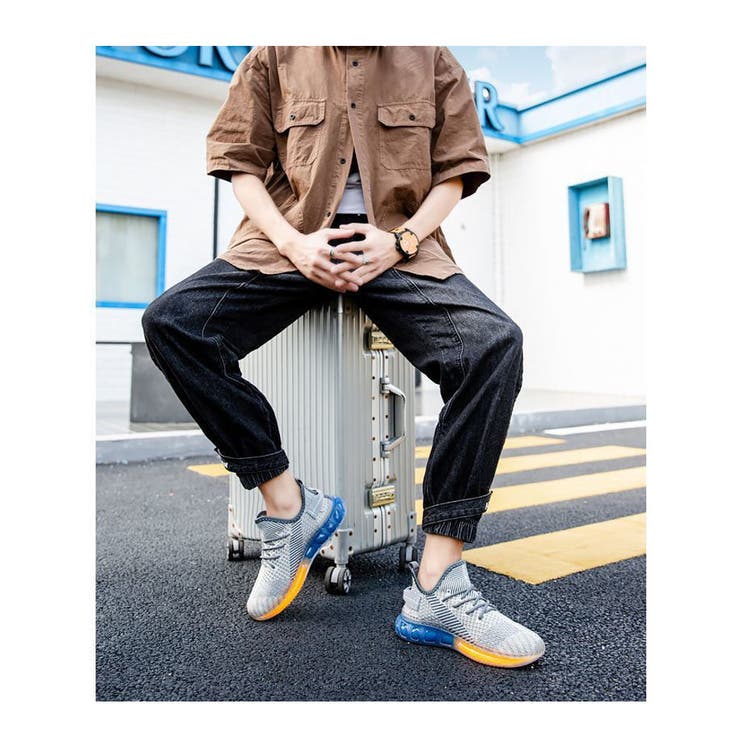 カラフル スニーカー フライニット | RAiseNsE  | 詳細画像11 