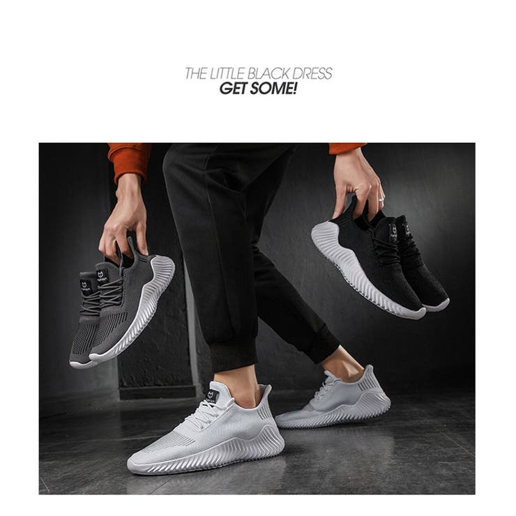 メッシュスニーカー メンズ ランニングシューズ | RAiseNsE  | 詳細画像6 