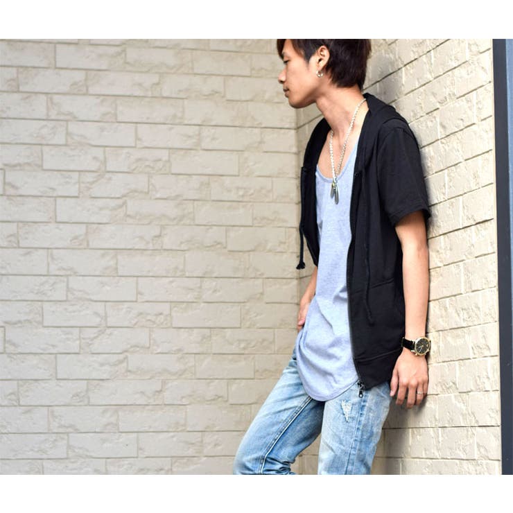 ラウンドカット ロングタンクトップ ロング丈 | RAiseNsE  | 詳細画像3 