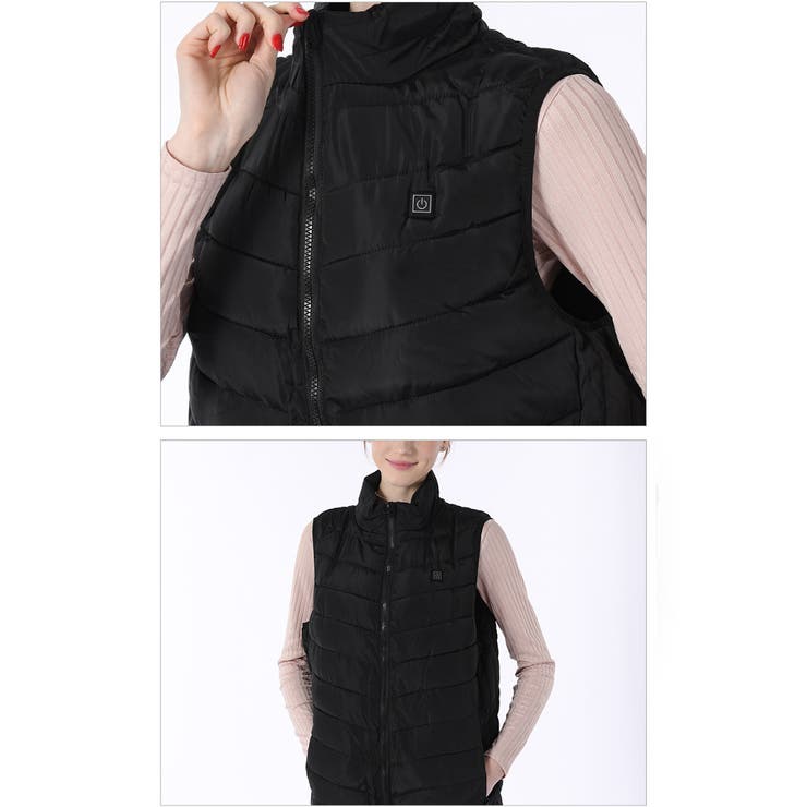 電熱ベスト ヒーターベスト メンズ | RAiseNsE  | 詳細画像20 