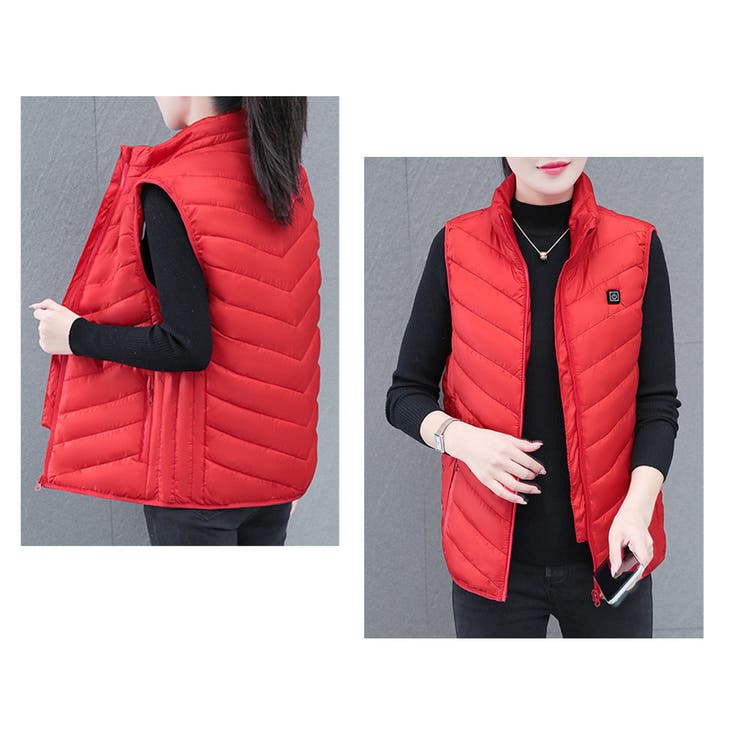 電熱ベスト ヒーターベスト メンズ | RAiseNsE  | 詳細画像23 