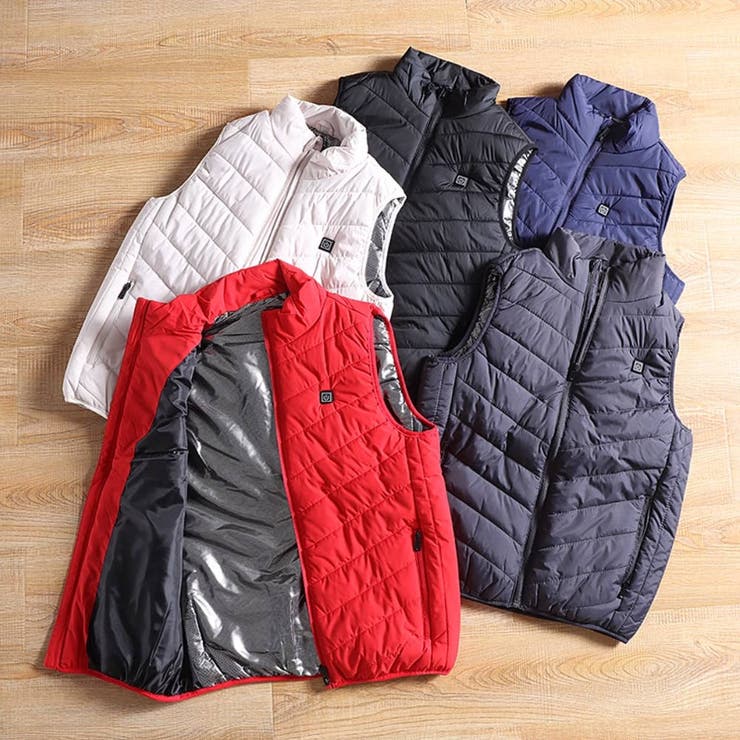 電熱ベスト ヒーターベスト メンズ | RAiseNsE  | 詳細画像32 