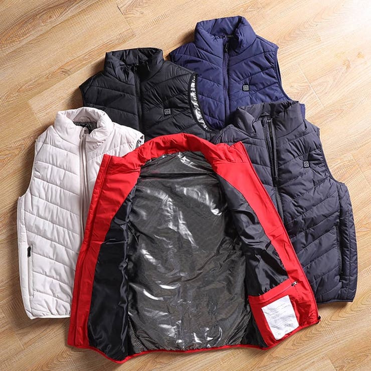 電熱ベスト ヒーターベスト メンズ | RAiseNsE  | 詳細画像33 