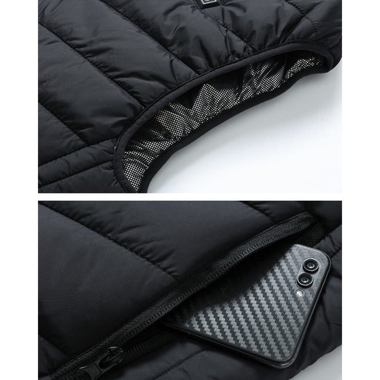 電熱ベスト ヒーターベスト メンズ | RAiseNsE  | 詳細画像36 