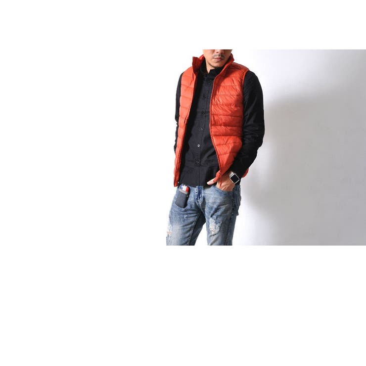 中綿ベスト シンプル アウター | RAiseNsE  | 詳細画像15 