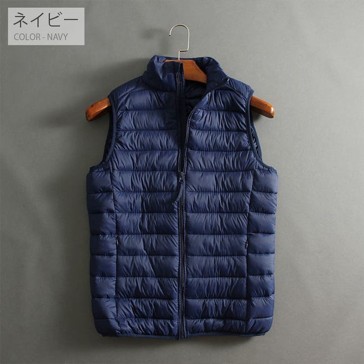 中綿ベスト シンプル アウター | RAiseNsE  | 詳細画像24 