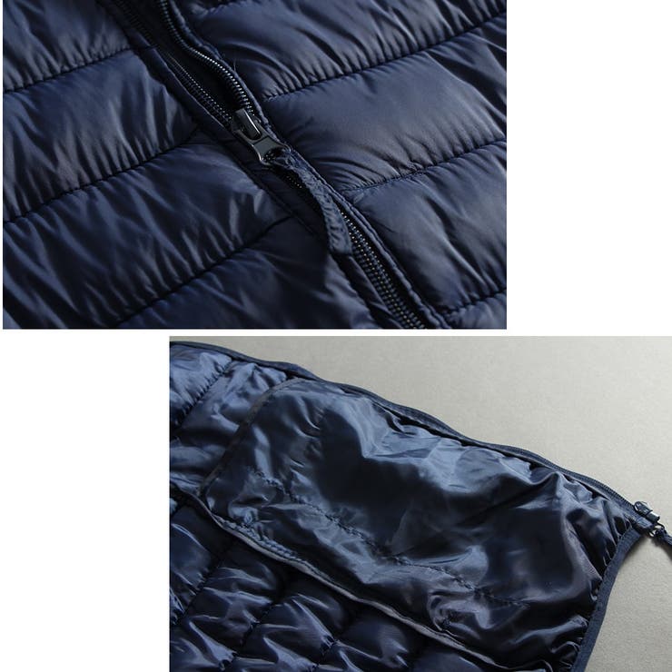 中綿ベスト シンプル アウター | RAiseNsE  | 詳細画像28 