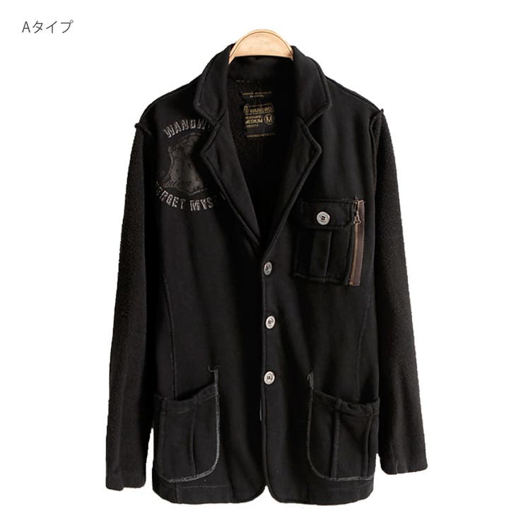 Aタイプ | プリントスウェットジャケット メンズ アウター ブレザー[7色]#T351c1 | RAiseNsE 