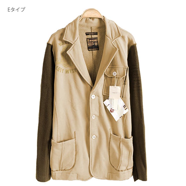 Eタイプ | プリントスウェットジャケット メンズ アウター ブレザー[7色]#T351c1 | RAiseNsE 