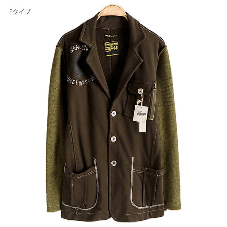 Gタイプ | プリントスウェットジャケット メンズ アウター ブレザー[7色]#T351c1 | RAiseNsE 