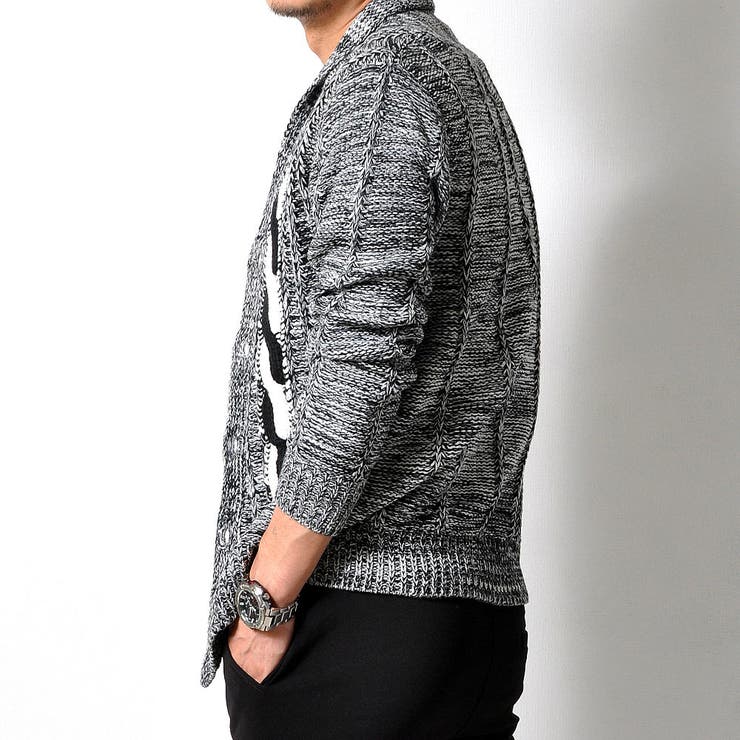 ロングカーディガン メンズ ロング丈 | RAiseNsE  | 詳細画像6 