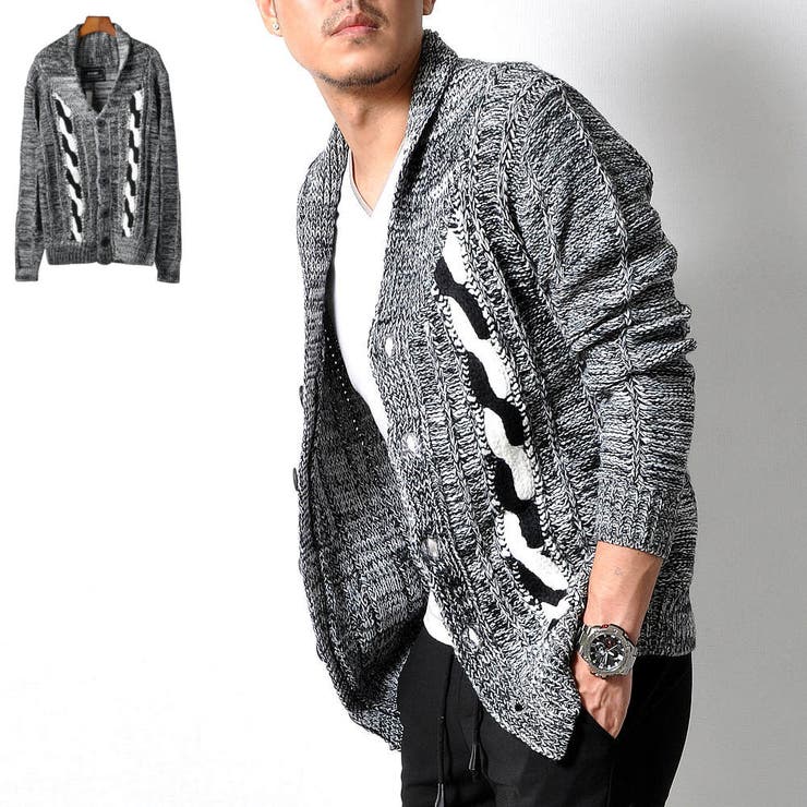 ロングカーディガン メンズ ロング丈 | RAiseNsE  | 詳細画像1 