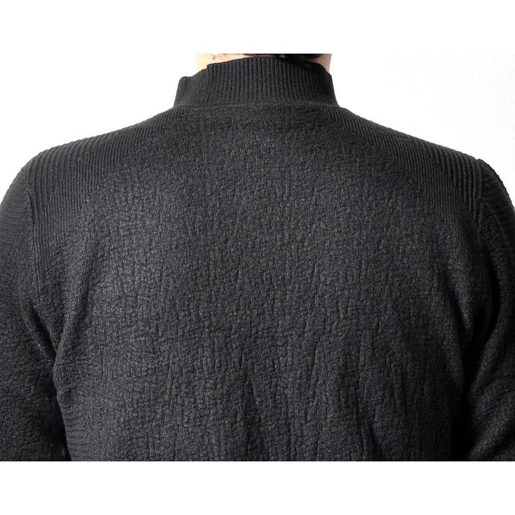 モックネック ニット ストレッチ | RAiseNsE  | 詳細画像19 