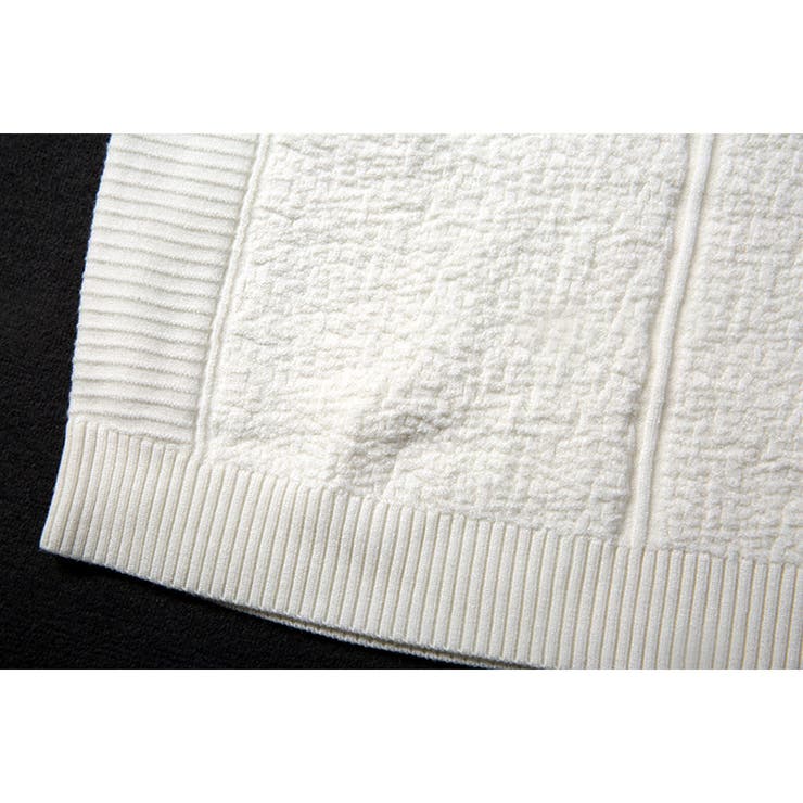 モックネック ニット ストレッチ | RAiseNsE  | 詳細画像30 