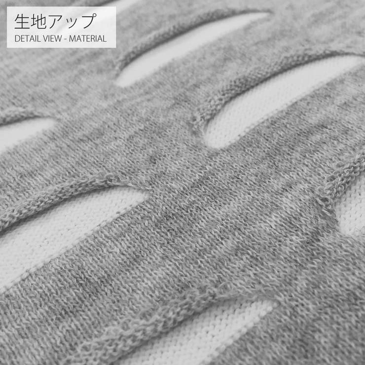 カットライン Vネック ニット | RAiseNsE  | 詳細画像27 