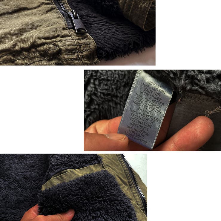 数量限定 ミリタリージャケット 裏ボア | RAiseNsE  | 詳細画像35 