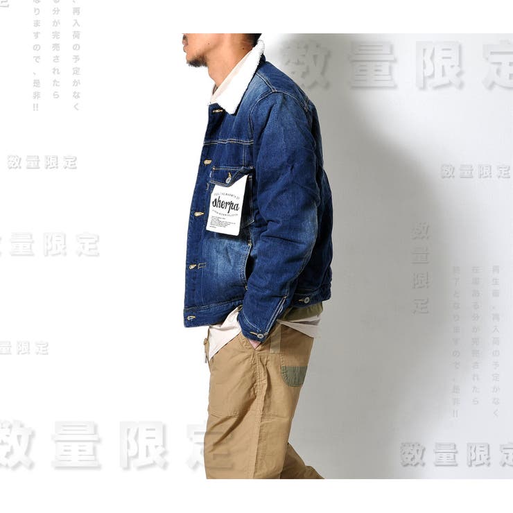 数量限定 裏ボア デニムジャケット | RAiseNsE  | 詳細画像20 