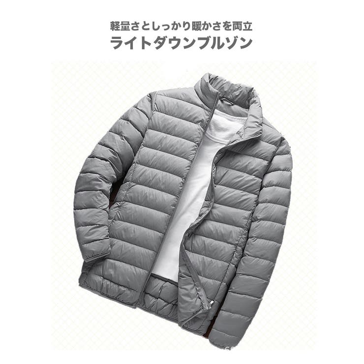 ライトダウンジャケット メンズ 立て襟 | RAiseNsE  | 詳細画像10 