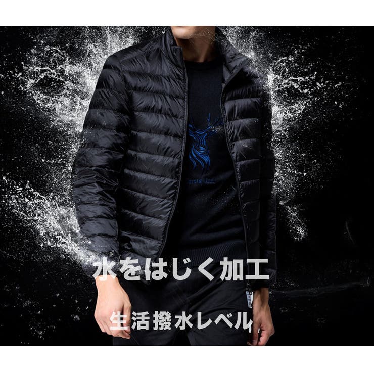 ライトダウンジャケット メンズ 立て襟 | RAiseNsE  | 詳細画像12 