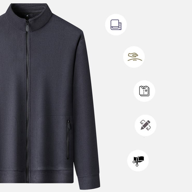 両面フリース 極暖 トップス | RAiseNsE  | 詳細画像16 