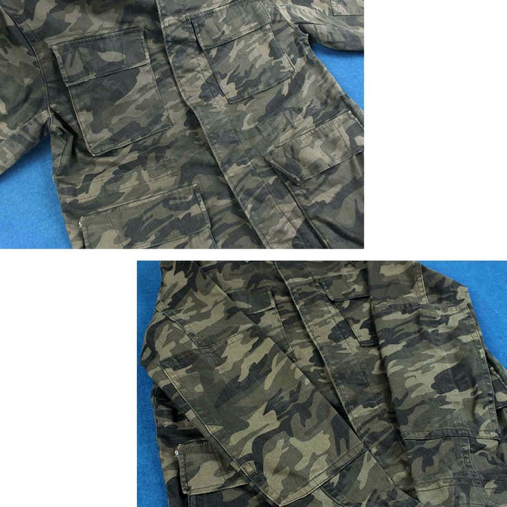 数量限定 ストレッチ迷彩ジャケット メンズ[品番：RSCM0000969