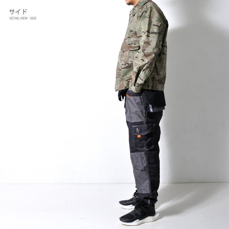 ロゴ入り迷彩ジャケット メンズ アウター | RAiseNsE  | 詳細画像27 