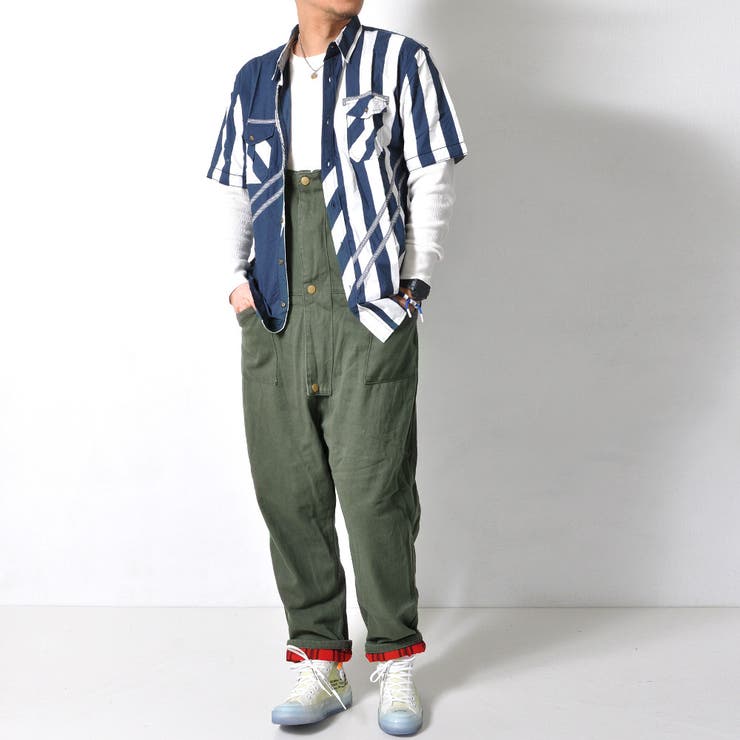 数量限定オーバーオールサロペットメンズ シンプル ゆったり#T620 | RAiseNsE  | 詳細画像16 