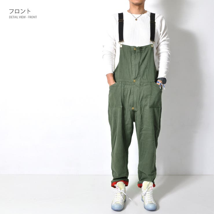数量限定オーバーオールサロペットメンズ シンプル ゆったり#T620 | RAiseNsE  | 詳細画像21 