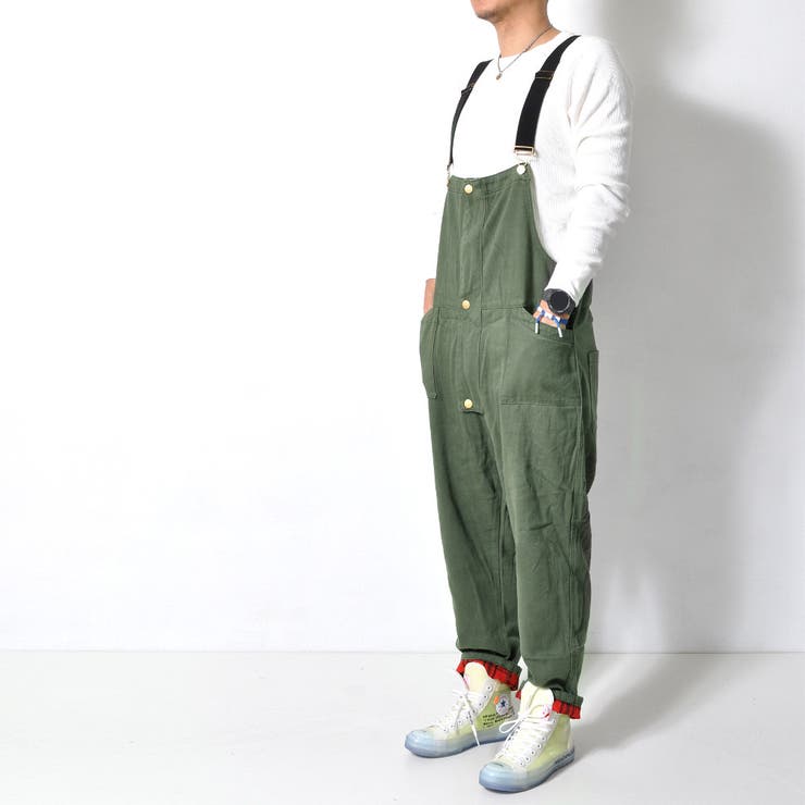 数量限定オーバーオールサロペットメンズ シンプル ゆったり#T620 | RAiseNsE  | 詳細画像22 