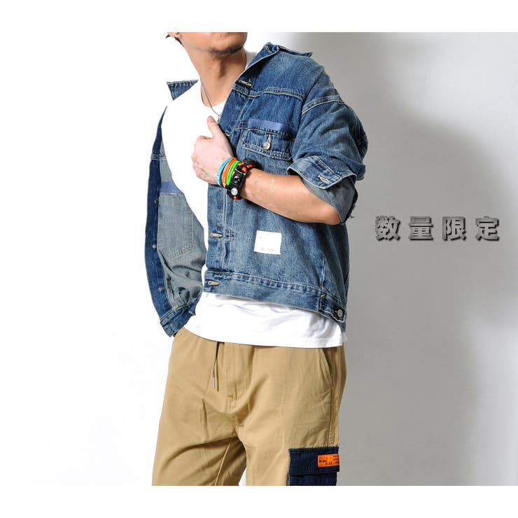 デニムジャケット メンズ カジュアル | RAiseNsE  | 詳細画像12 