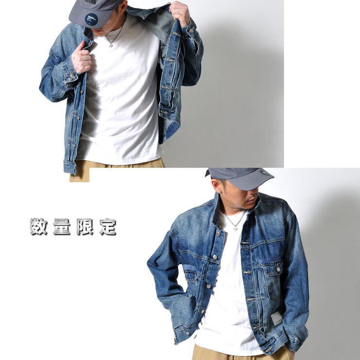 デニムジャケット メンズ カジュアル | RAiseNsE  | 詳細画像17 