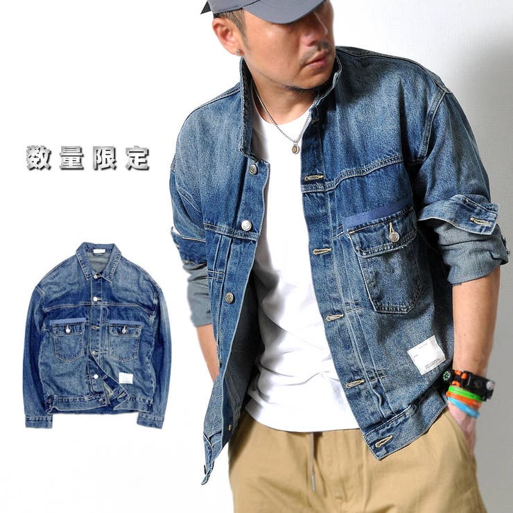 デニムジャケット メンズ カジュアル | RAiseNsE  | 詳細画像1 
