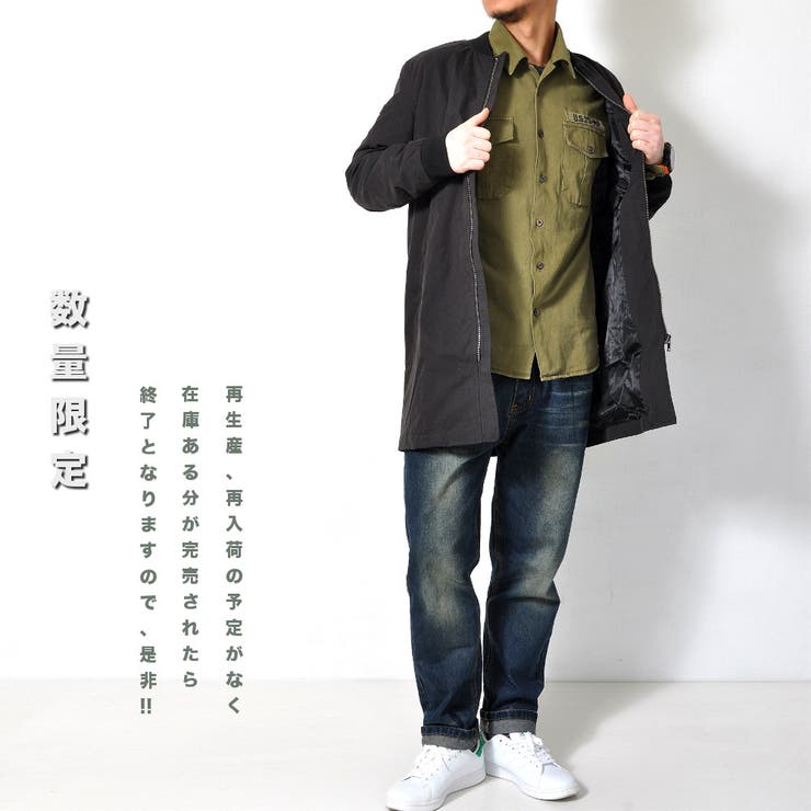 数量限定 ミリタリーコート メンズ | RAiseNsE  | 詳細画像13