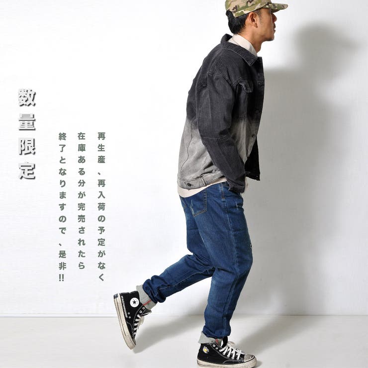 数量限定 ブラック デニムジャケット | RAiseNsE  | 詳細画像7 