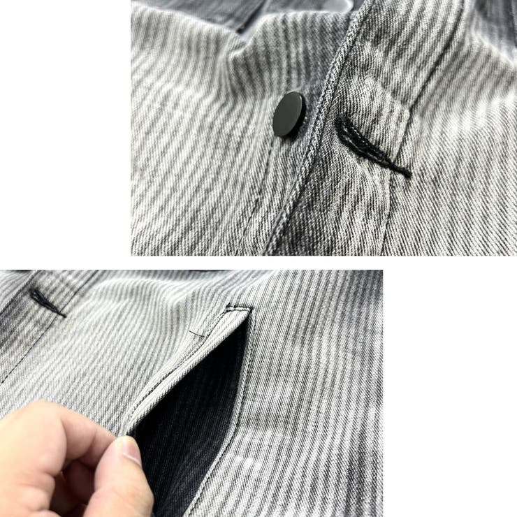 数量限定 ブラック デニムジャケット | RAiseNsE  | 詳細画像29 