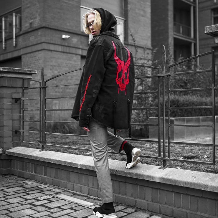 薄手 ダメージ デニムジャケット | RAiseNsE  | 詳細画像2 