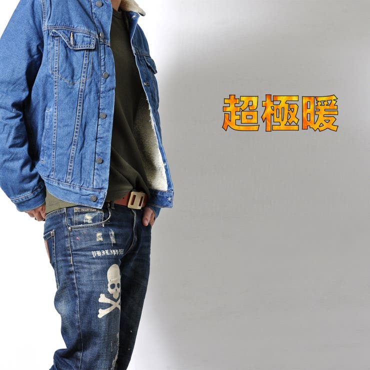 デニムジャケット 裏ボア Gジャン | RAiseNsE  | 詳細画像6 